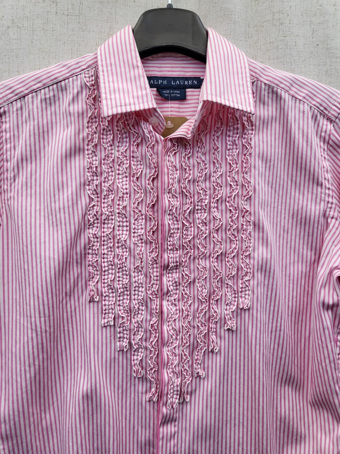 랄프 로렌 프릴 스트라이프 셔츠 상품이미지3