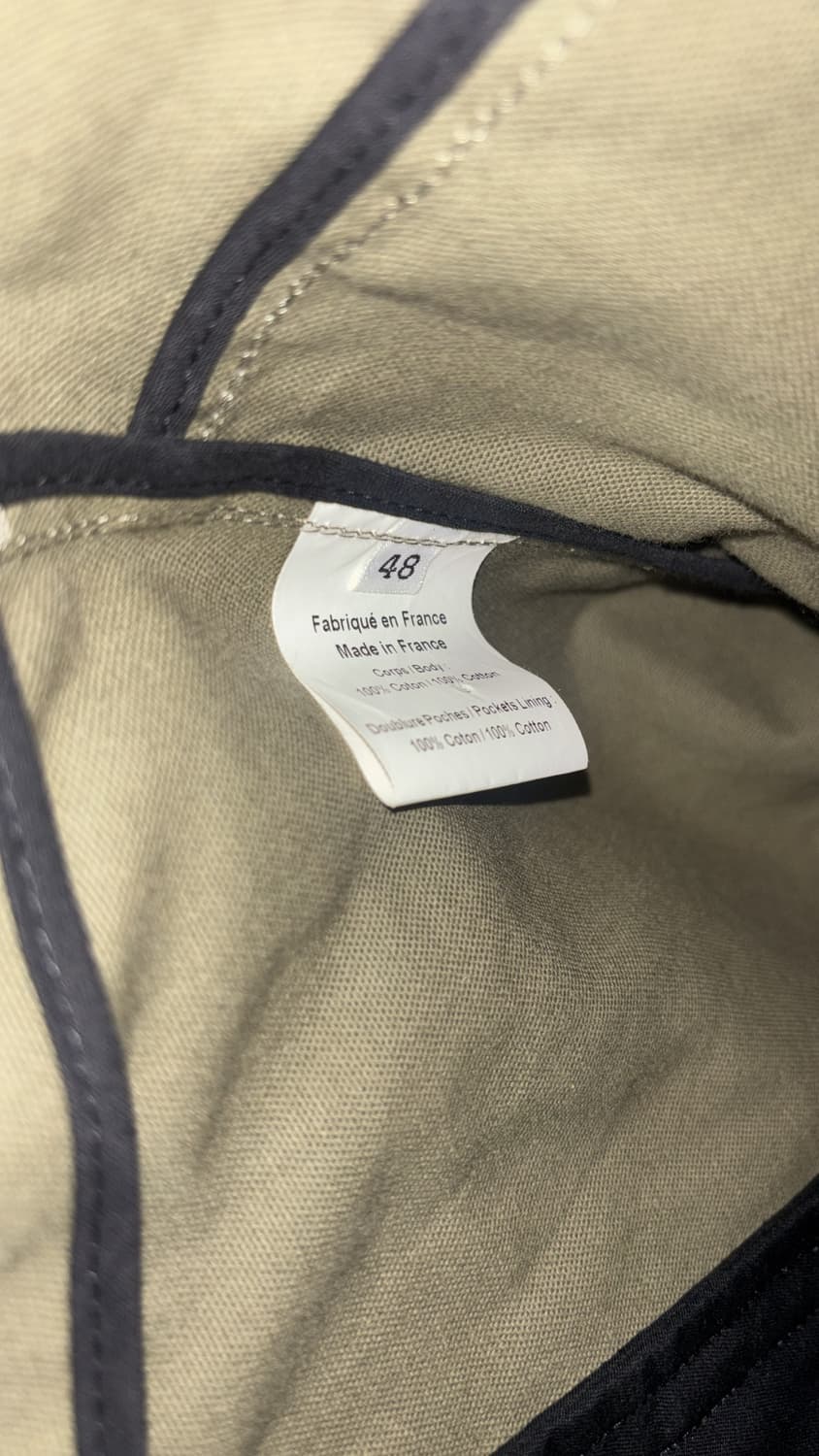 발망 13ss 나폴레옹 스틸 버튼 카키 자켓 48사이즈 상품이미지4