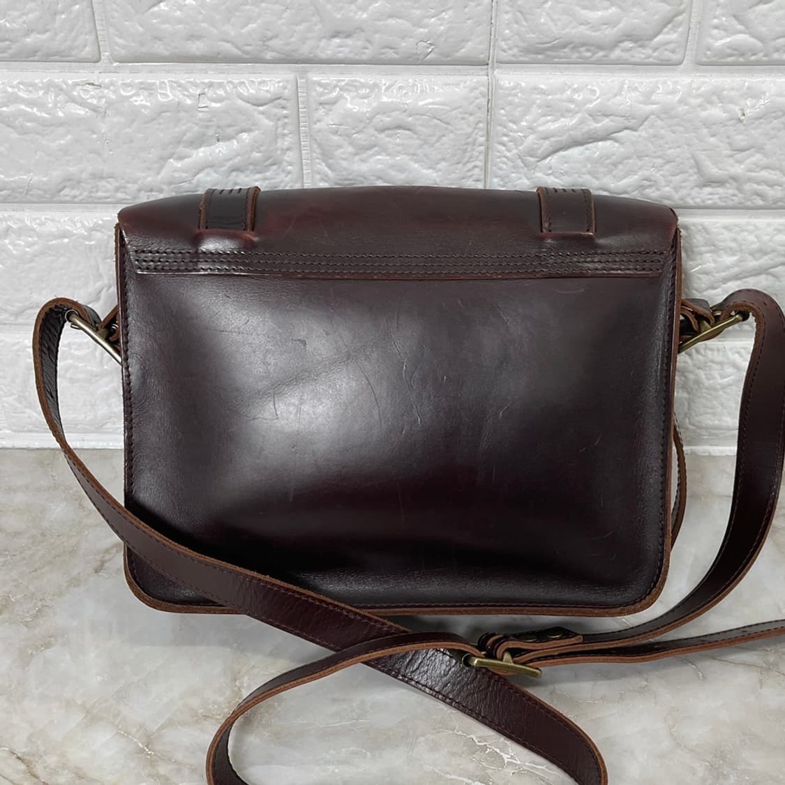 Dr. Martens Leather Satchel Crossbody 상품이미지2