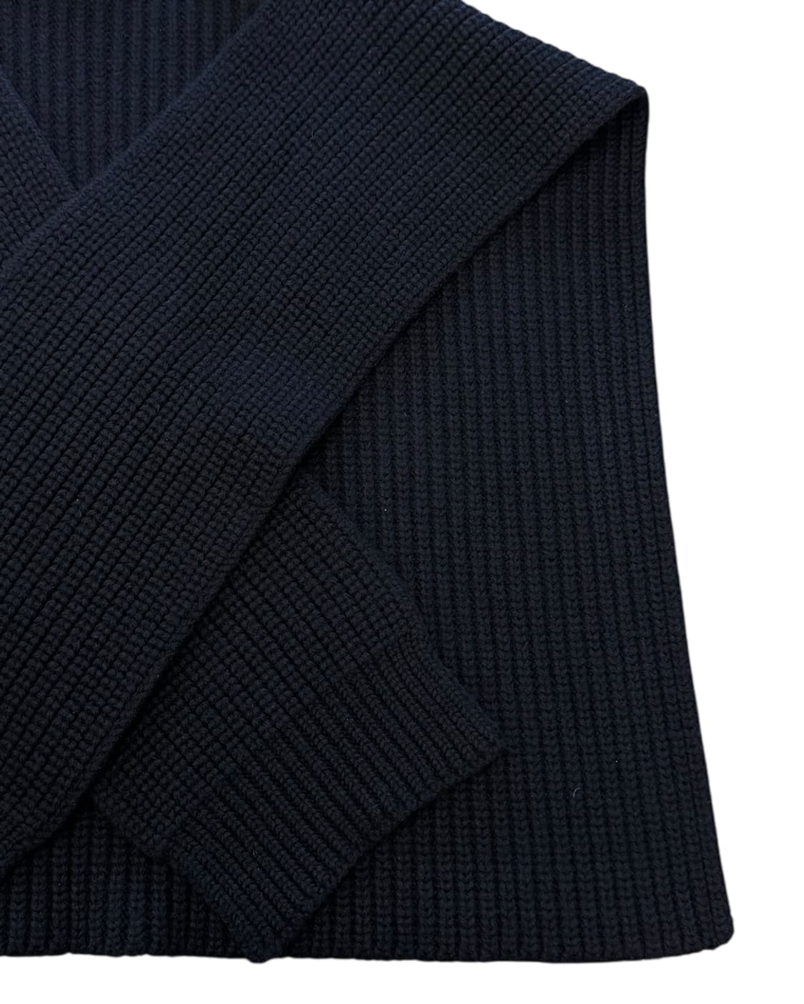 라프 시몬스 화이트 버튼 니트 케이프 상품이미지9