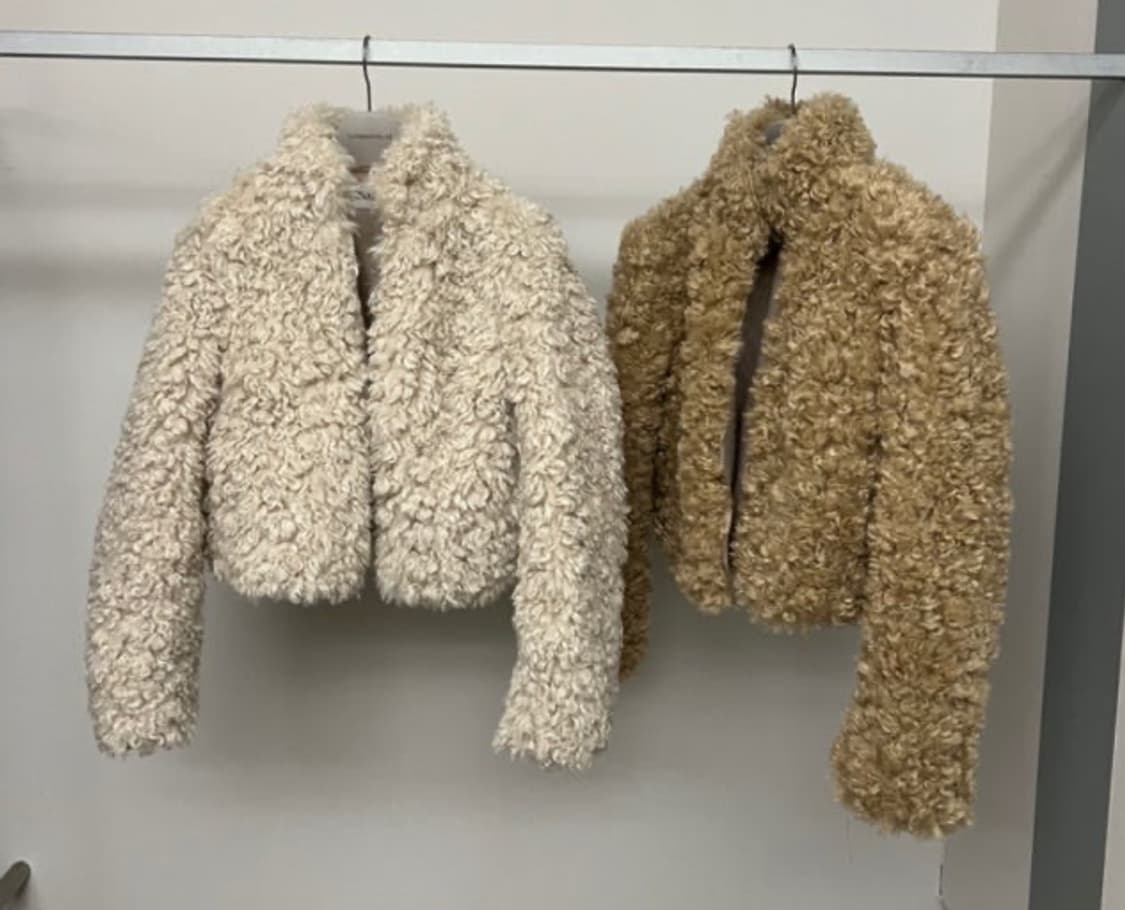 런던플랏 양모 퍼자켓 무스탕 상품이미지1