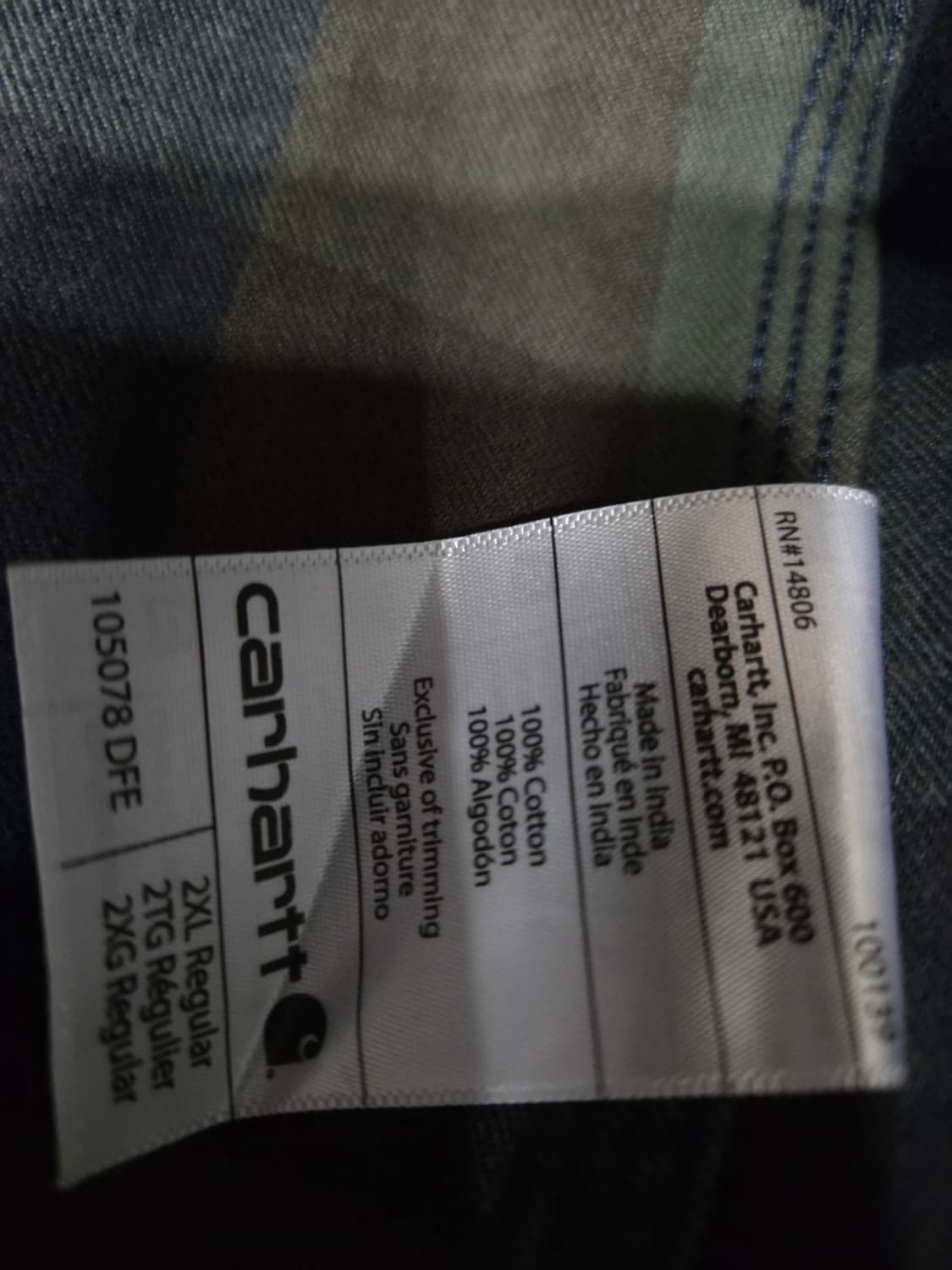 칼하트 빅 사이즈 상품이미지4