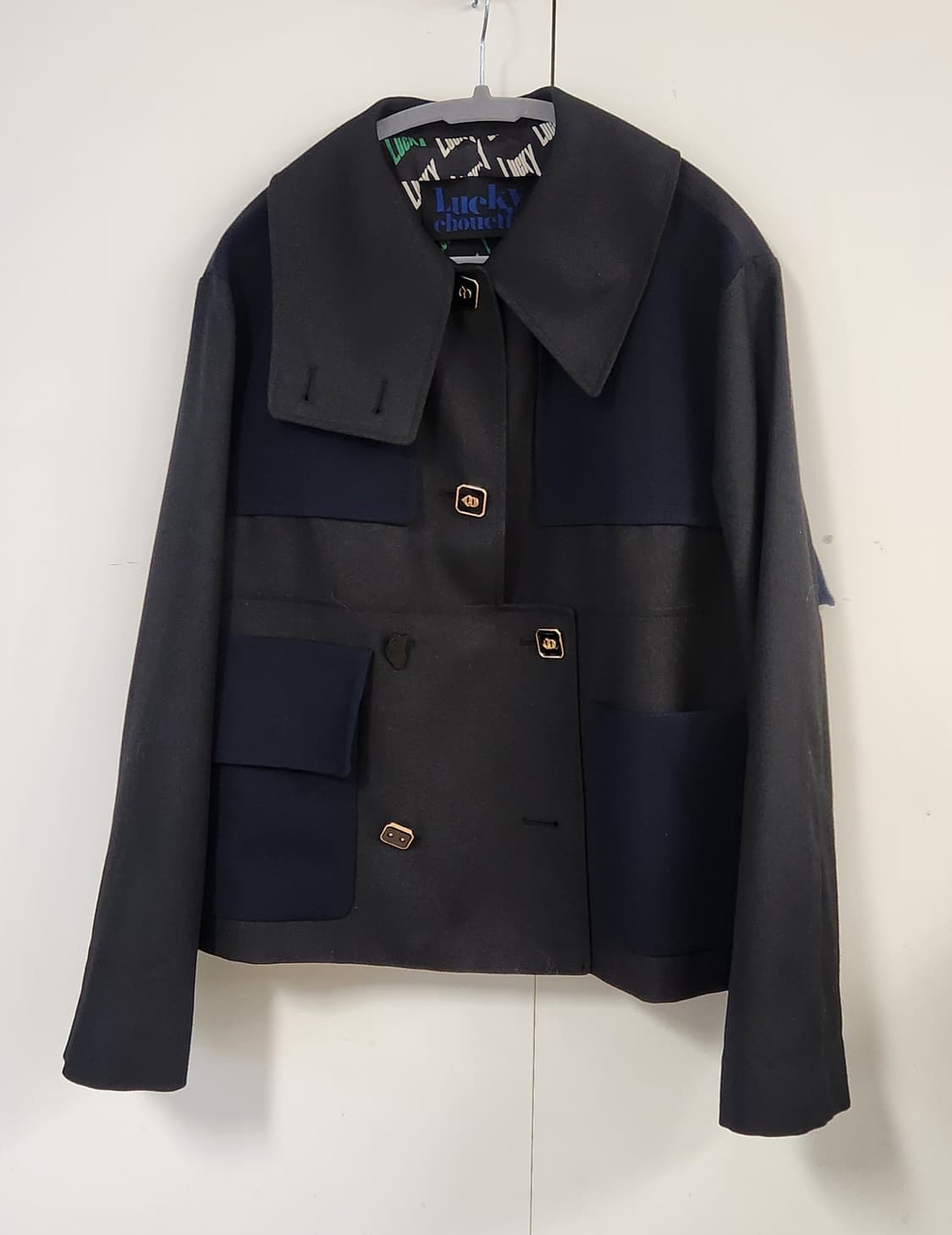 럭키슈에뜨 배색 자켓 36 상품이미지1