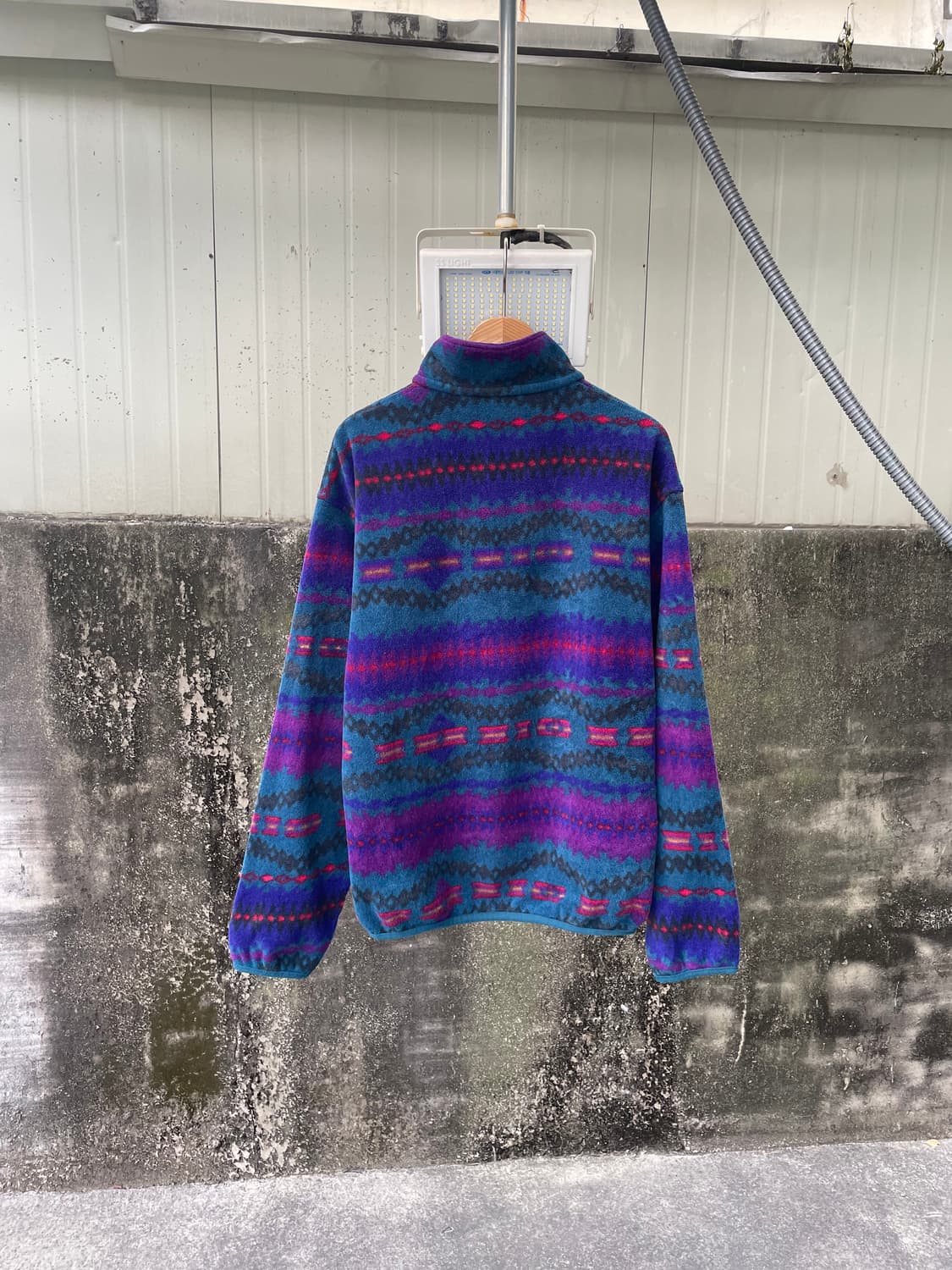 90‘s 파타고니아 신칠라 스냅티 아즈텍 플리스 자켓 스노우리스 노스노우 상품이미지2