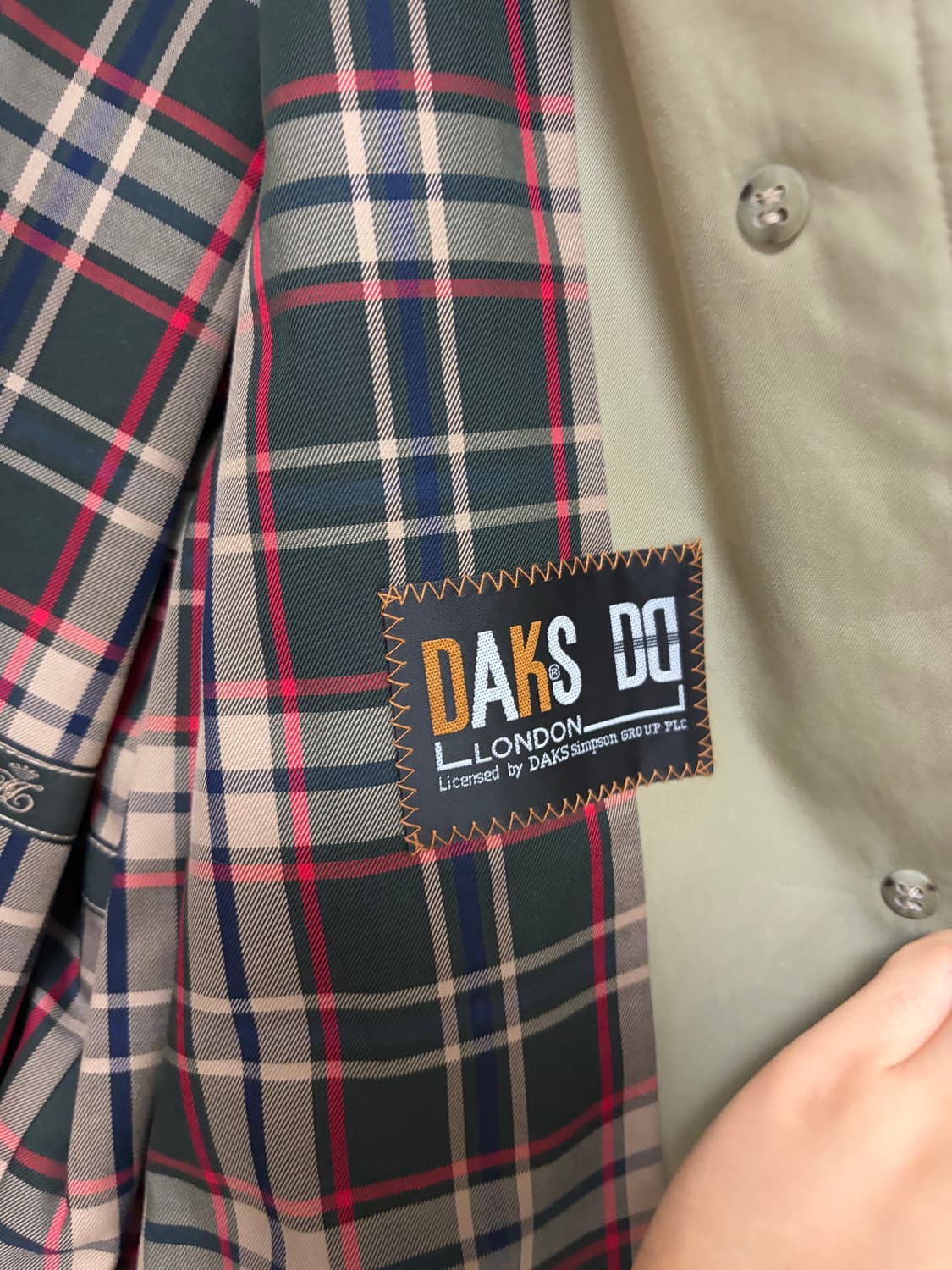 닥스 트렌치 코트  상품이미지4