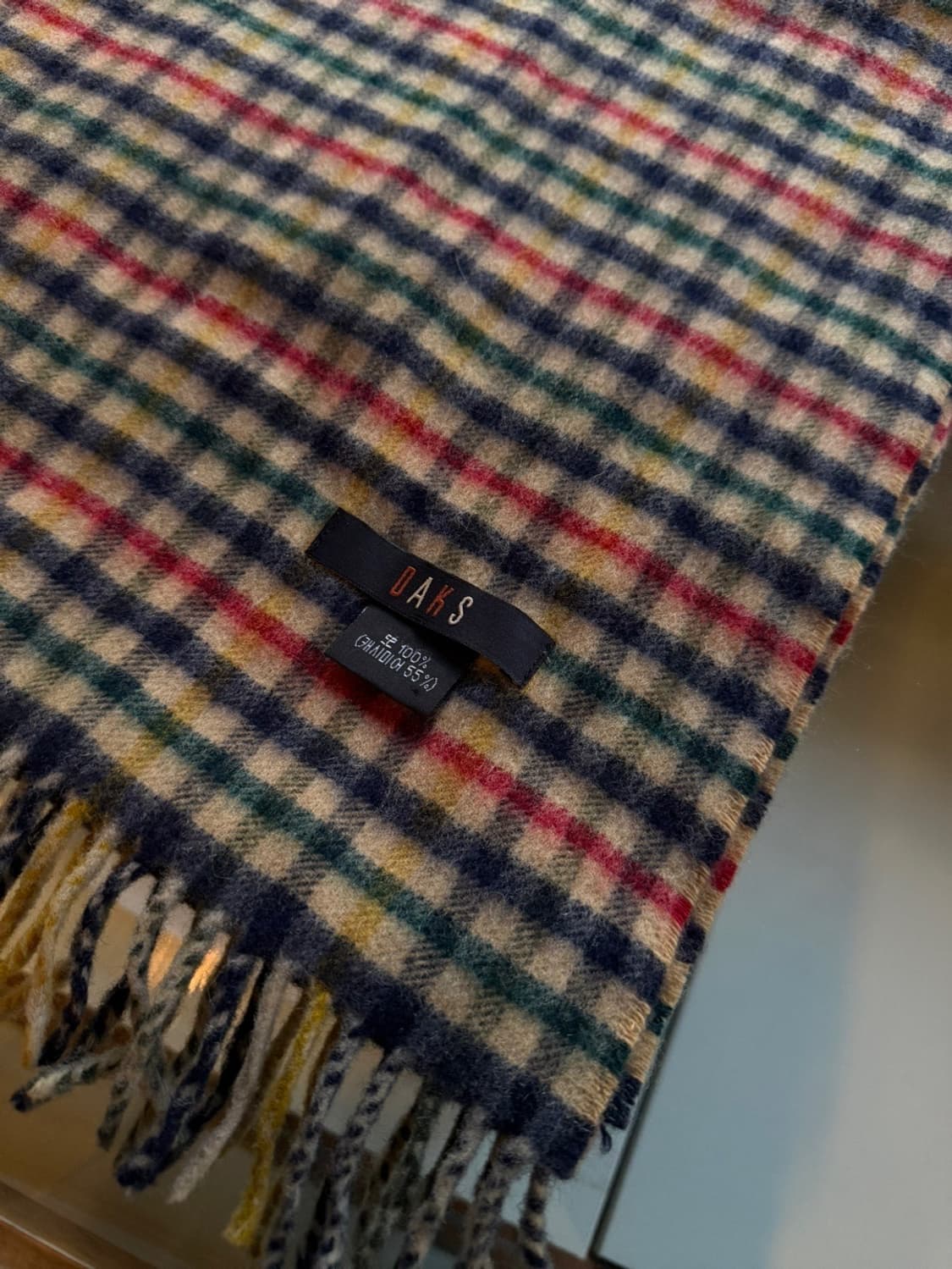 DAKS 닥스 캐시미어 머플러 상품이미지5