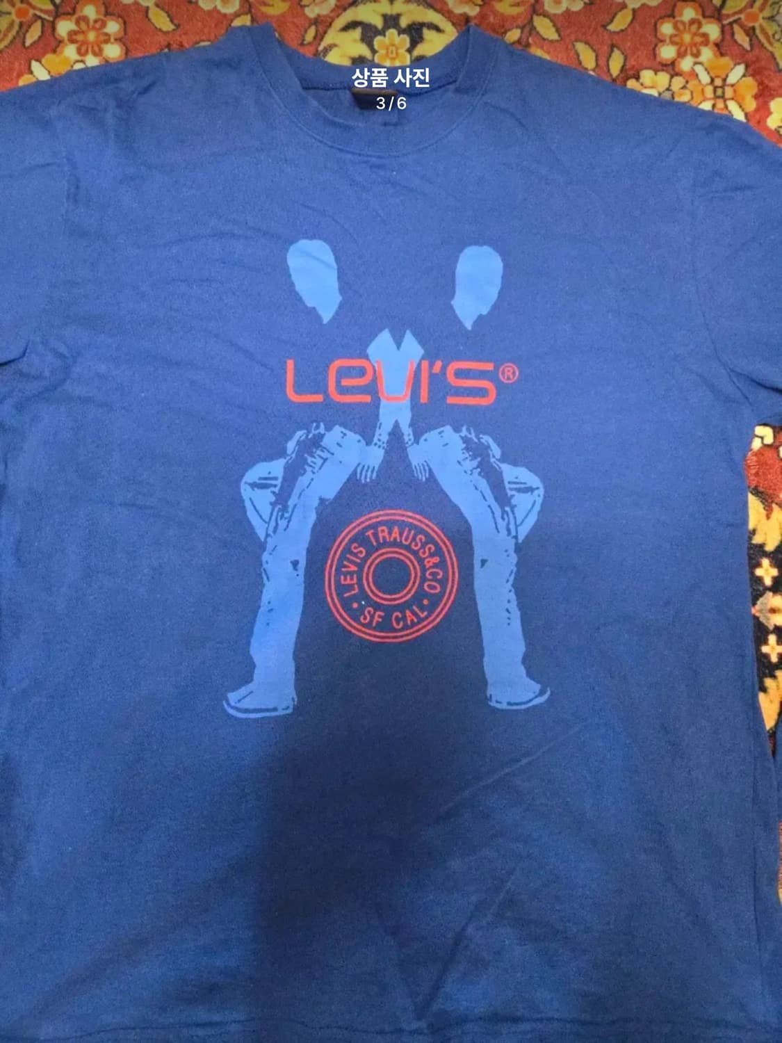 [MADE IN USA] 빈티지 리바이스 엔지니어드 진 XL 롱슬리브 상품이미지3