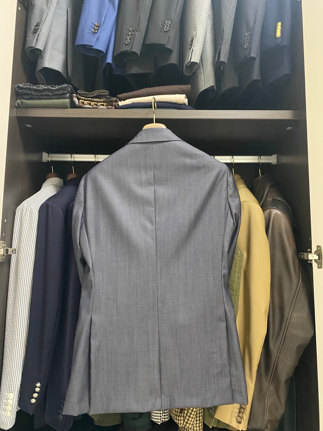 링자켓(RING JACKET) 차콜그레이 수트 셋업(44) 상품이미지5