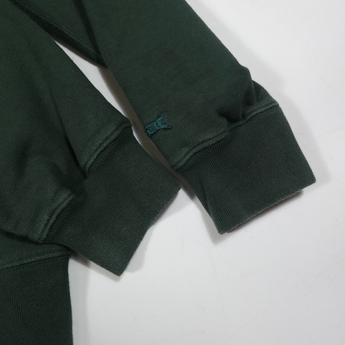 아웃스탠딩 딥그린 헤비웨이트 후드티 상품이미지4