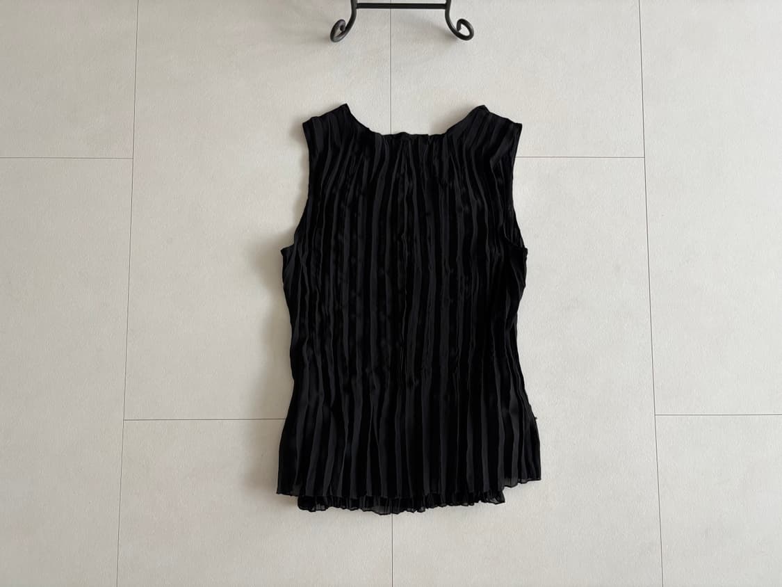 sequin pleated sleeveless top 상품이미지7
