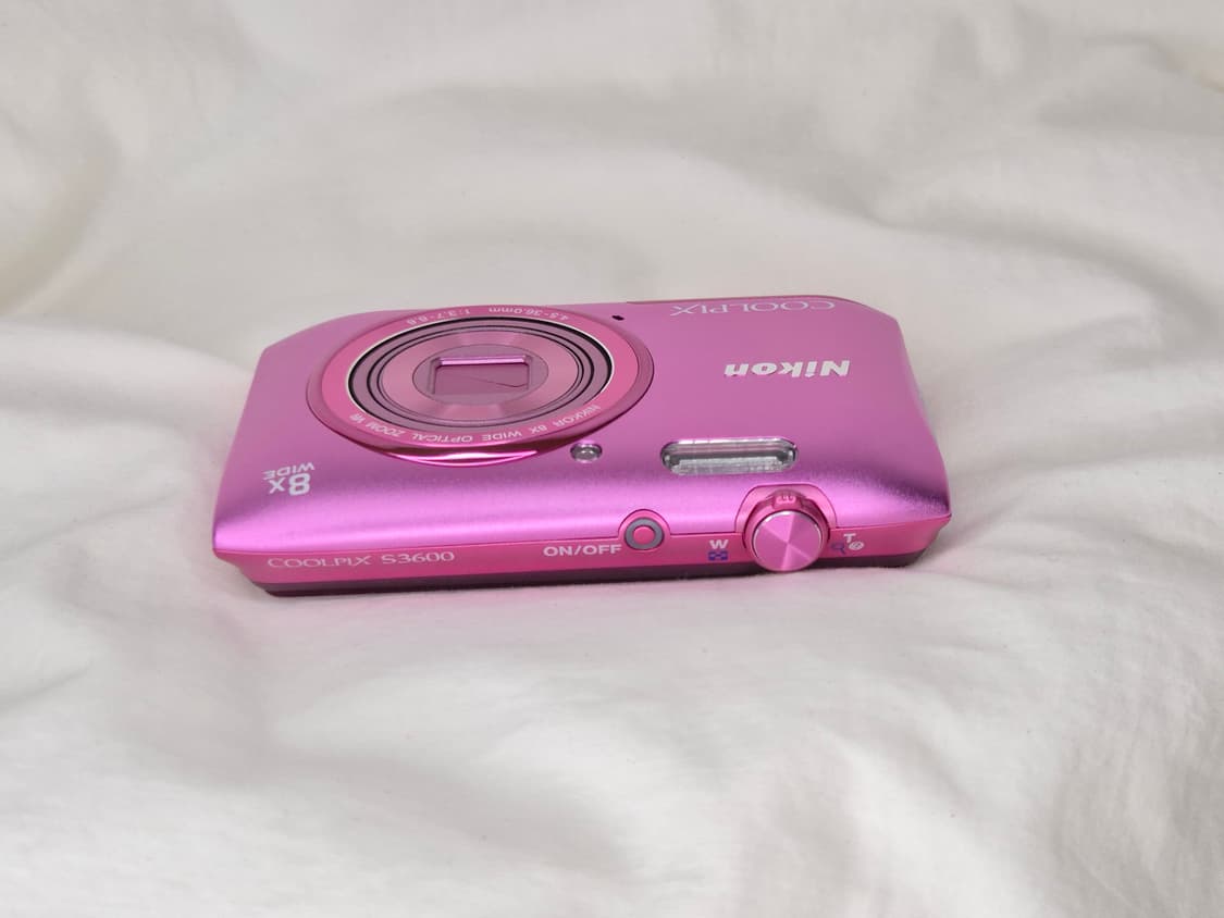 🌺미품박스✨️에스파🌸 Nikon COOLPIX S3600 핑크💗 상품이미지8