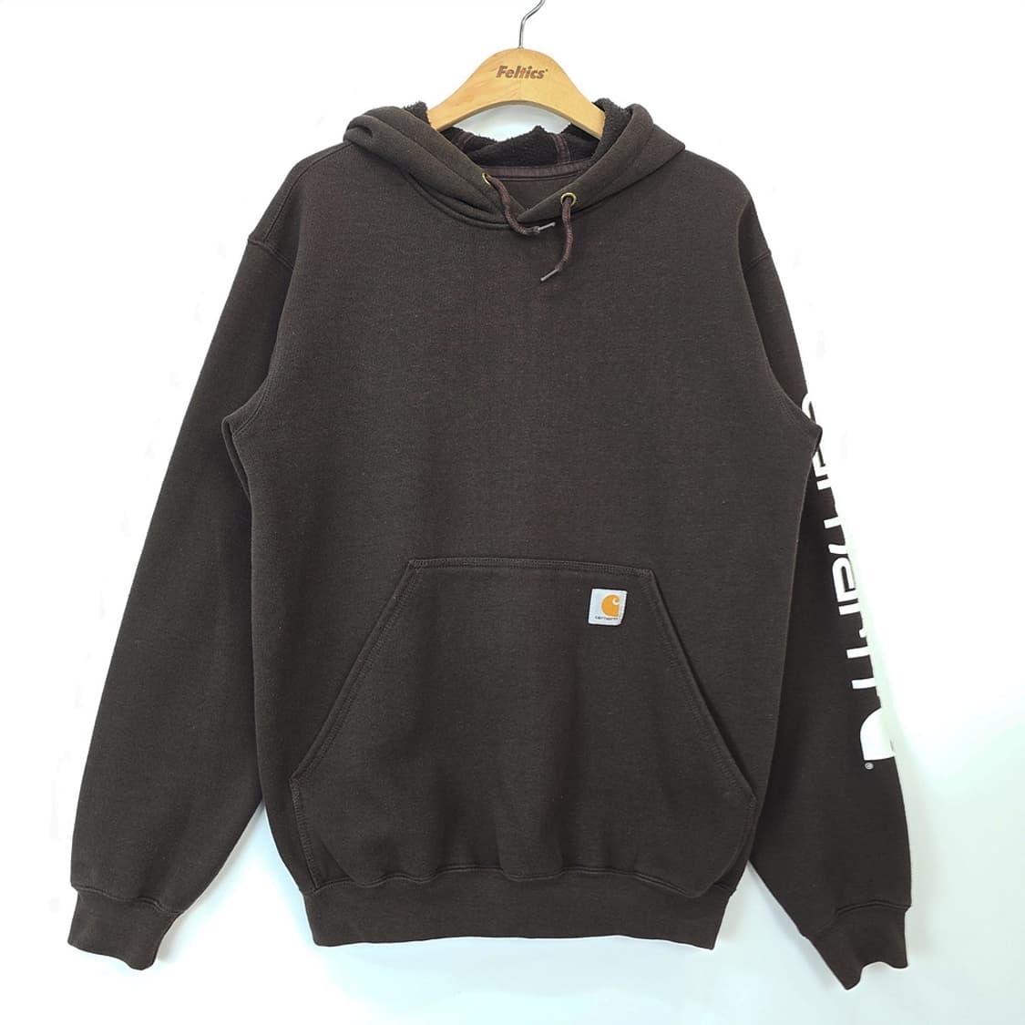 남성 칼하트 Carhartt 로고 기모 후드 맨투맨 S 상품이미지1