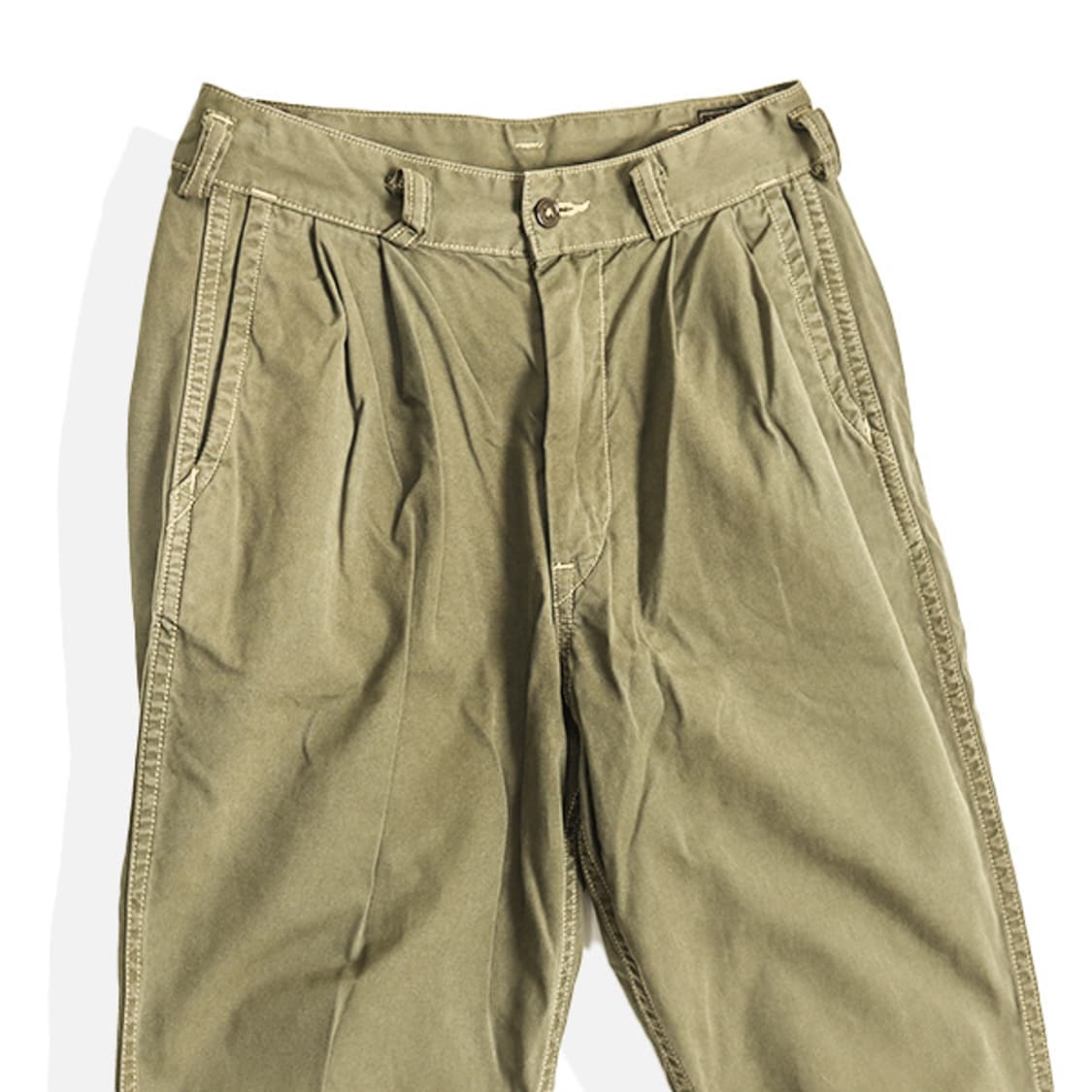 Orslow Two pleats 유틸리티 팬츠 (XS) 상품이미지3