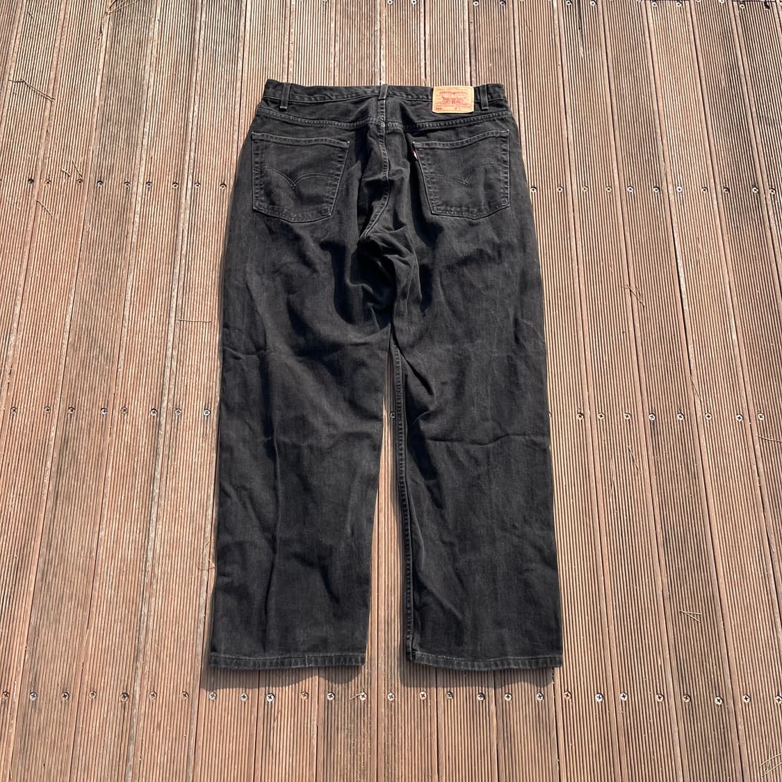 [38X32] 빈티지 리바이스 569 블랙 상품이미지4