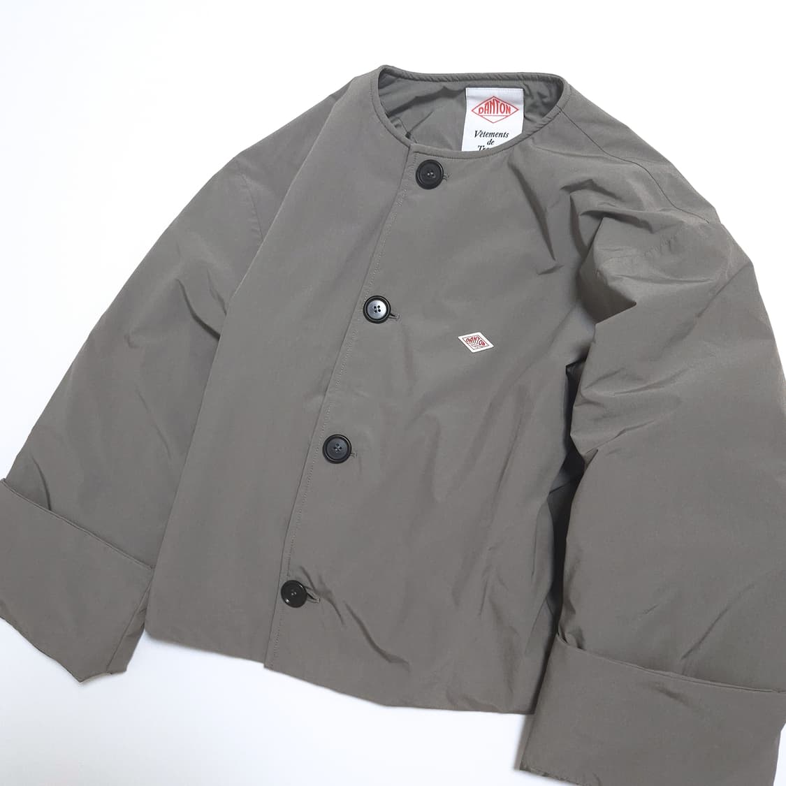 단톤 DANTON 우먼 카라리스 와이드 자켓 상품이미지3