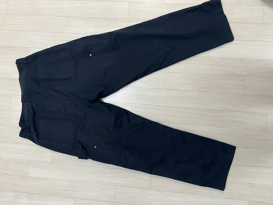 워드로브41 wardrobe41 페인터팬츠 블랙 L 상품이미지2