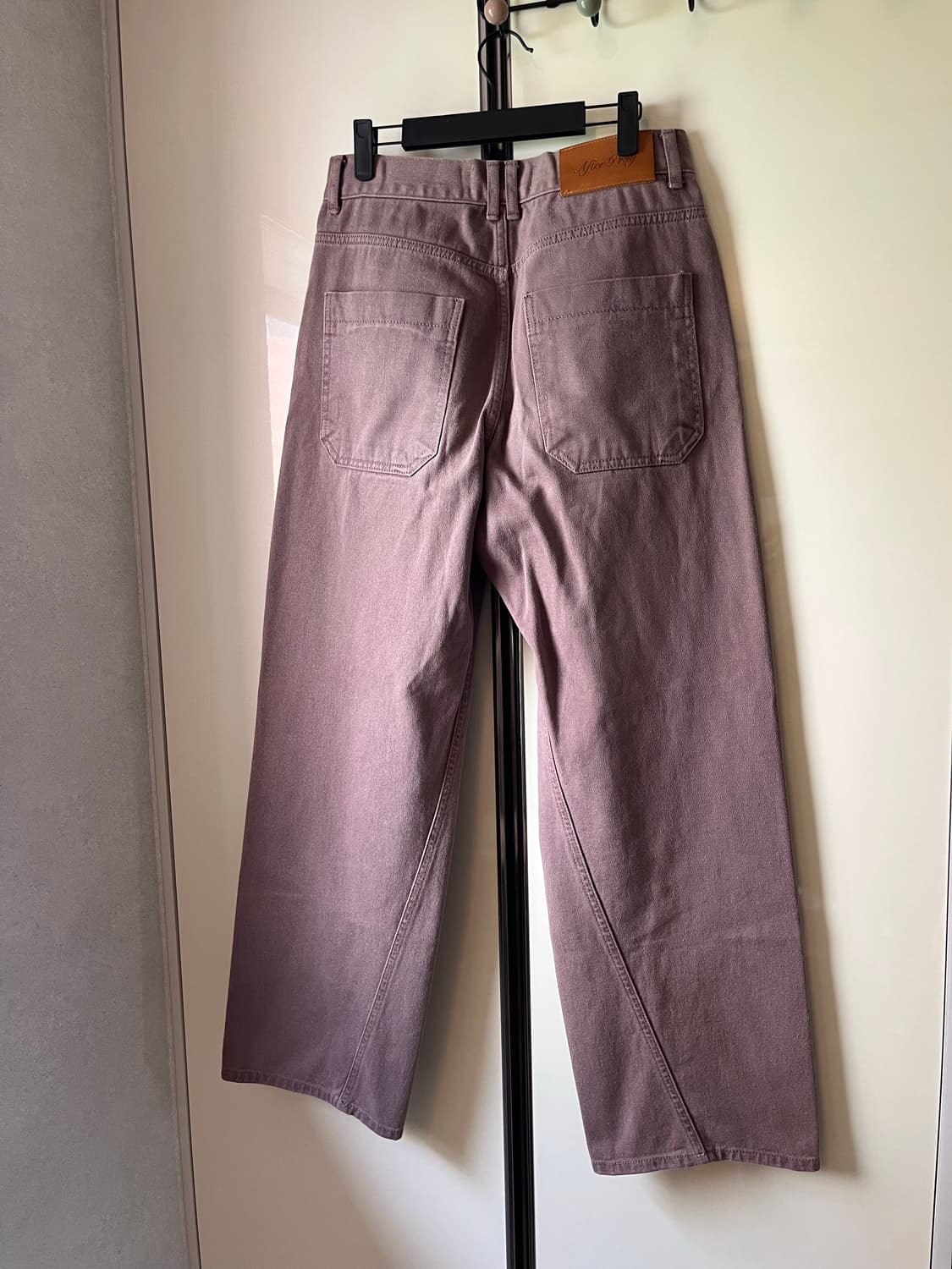 애프터프레이 데님 팬츠 그레이프 S 상품이미지3