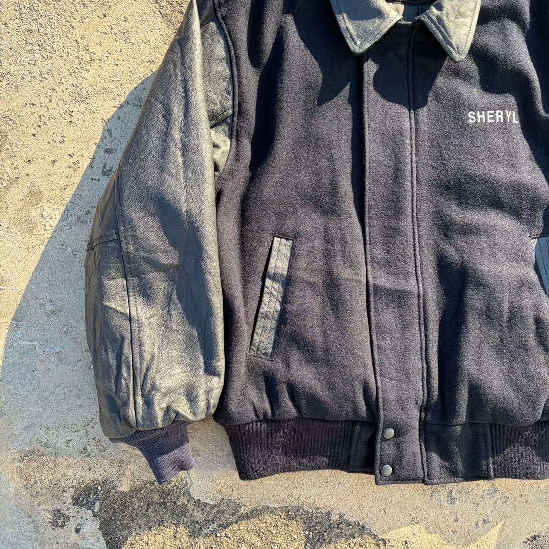 90s CANADA 빈티지 울 바시티 자켓 L 상품이미지4