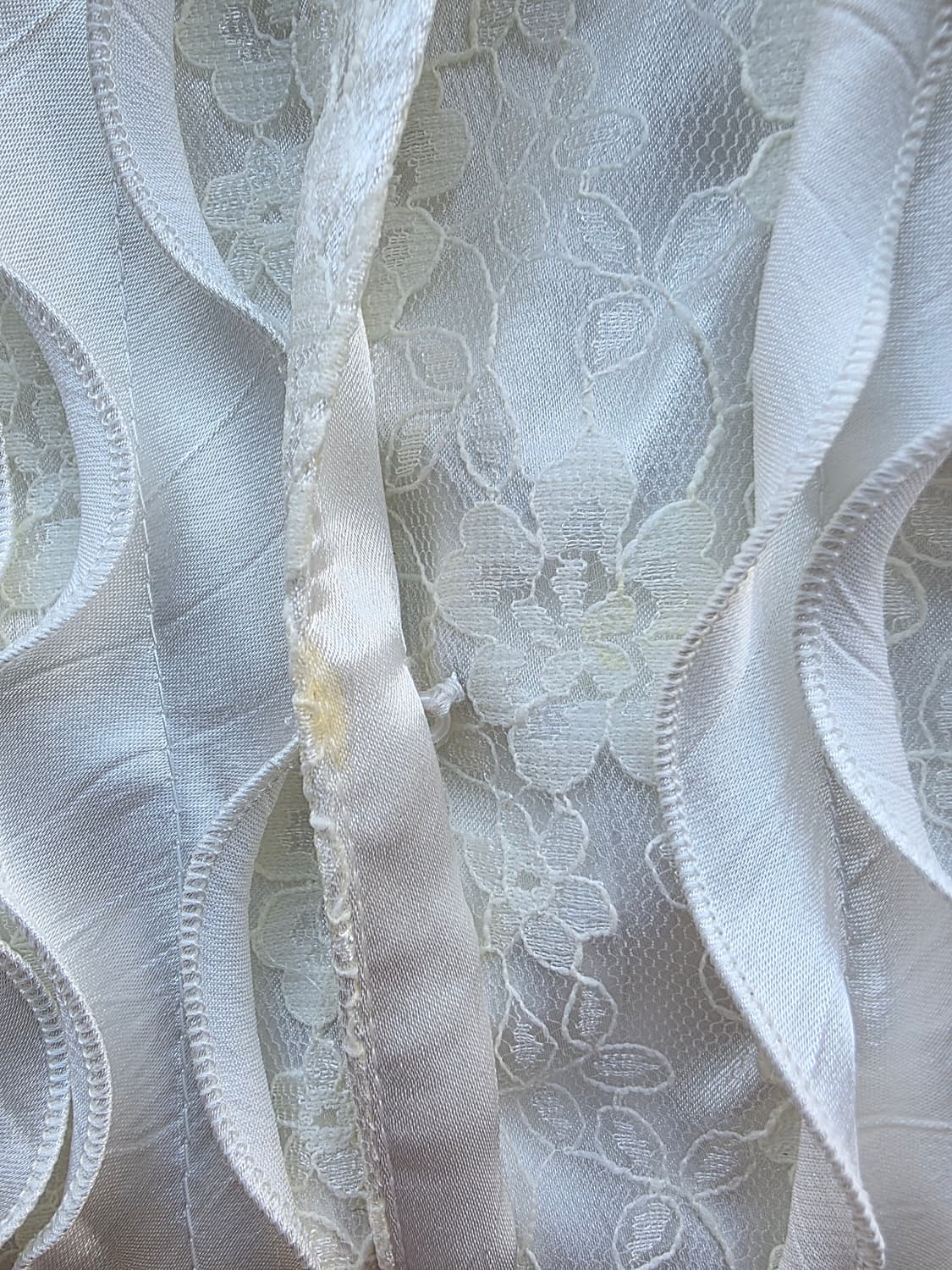 레이스 프릴 화이트 블라우스 상품이미지5