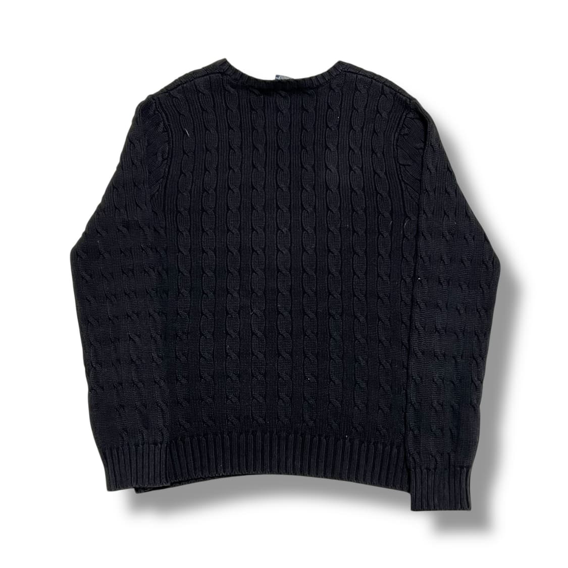 Polo Ralph Lauren 여성용 핑크포니 케이블 브이넥 니트 상품이미지2