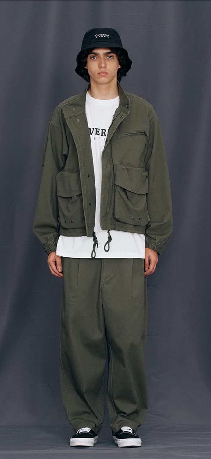 커버낫 M65 숏 자켓 올리브 상품이미지1