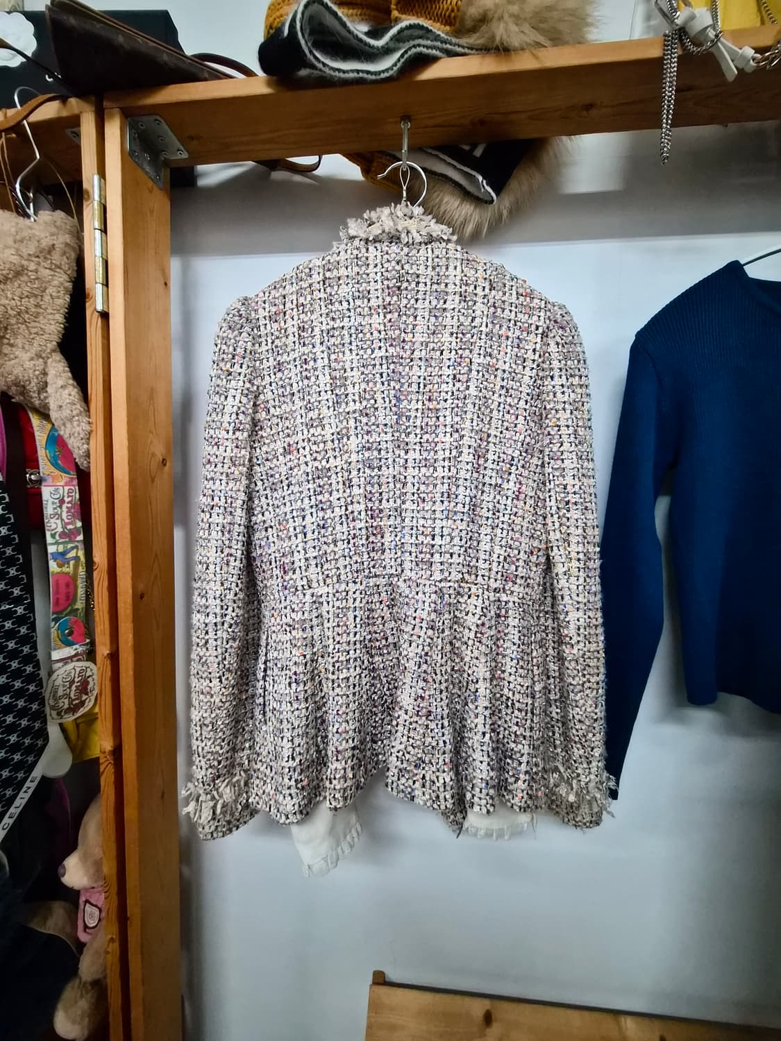 에고이스트 트위드 펨플럼자켓 상품이미지8