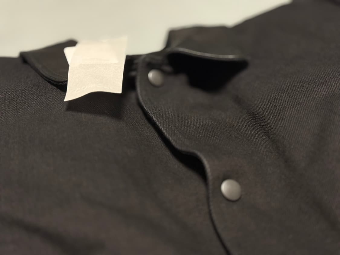 코모리 comoli 레더 데님 자켓 상품이미지1