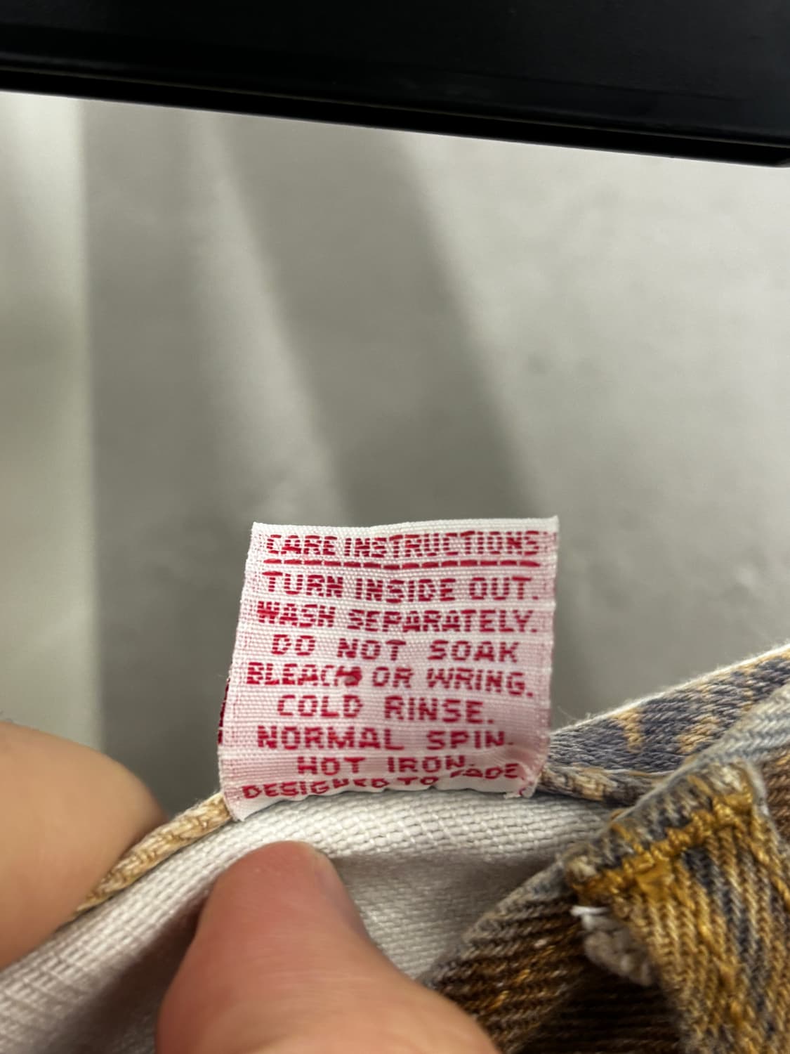 NAK Jeans Sydney 패턴 데님 팬츠 Size 12 상품이미지6