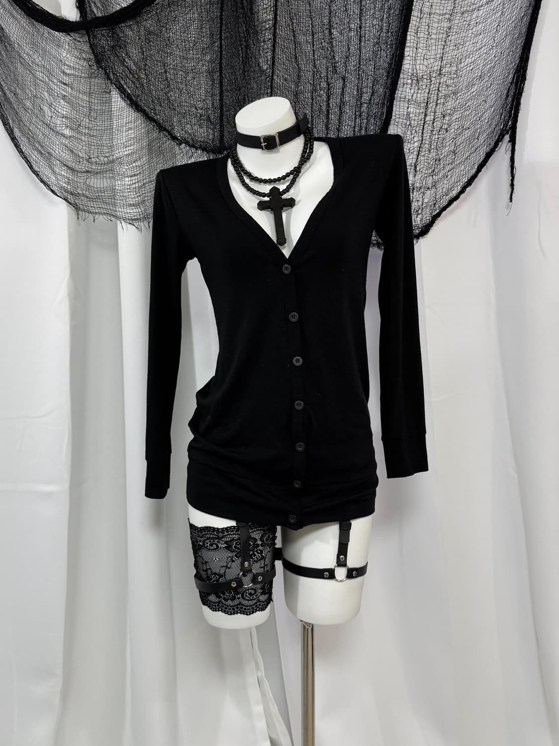 black cardigan 상품이미지1