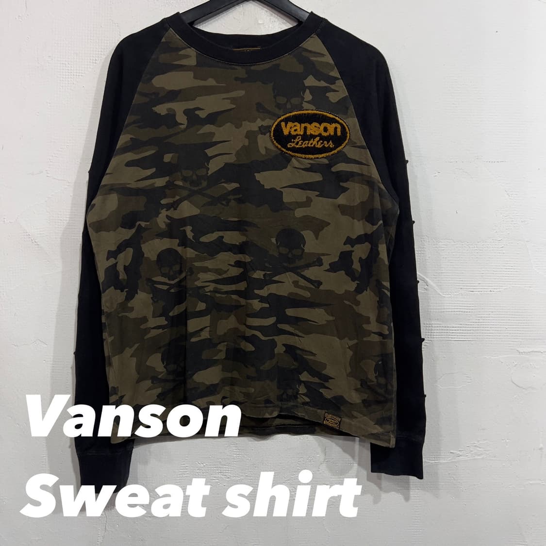 밴슨 아카이브 스컬티셔츠 상품이미지1