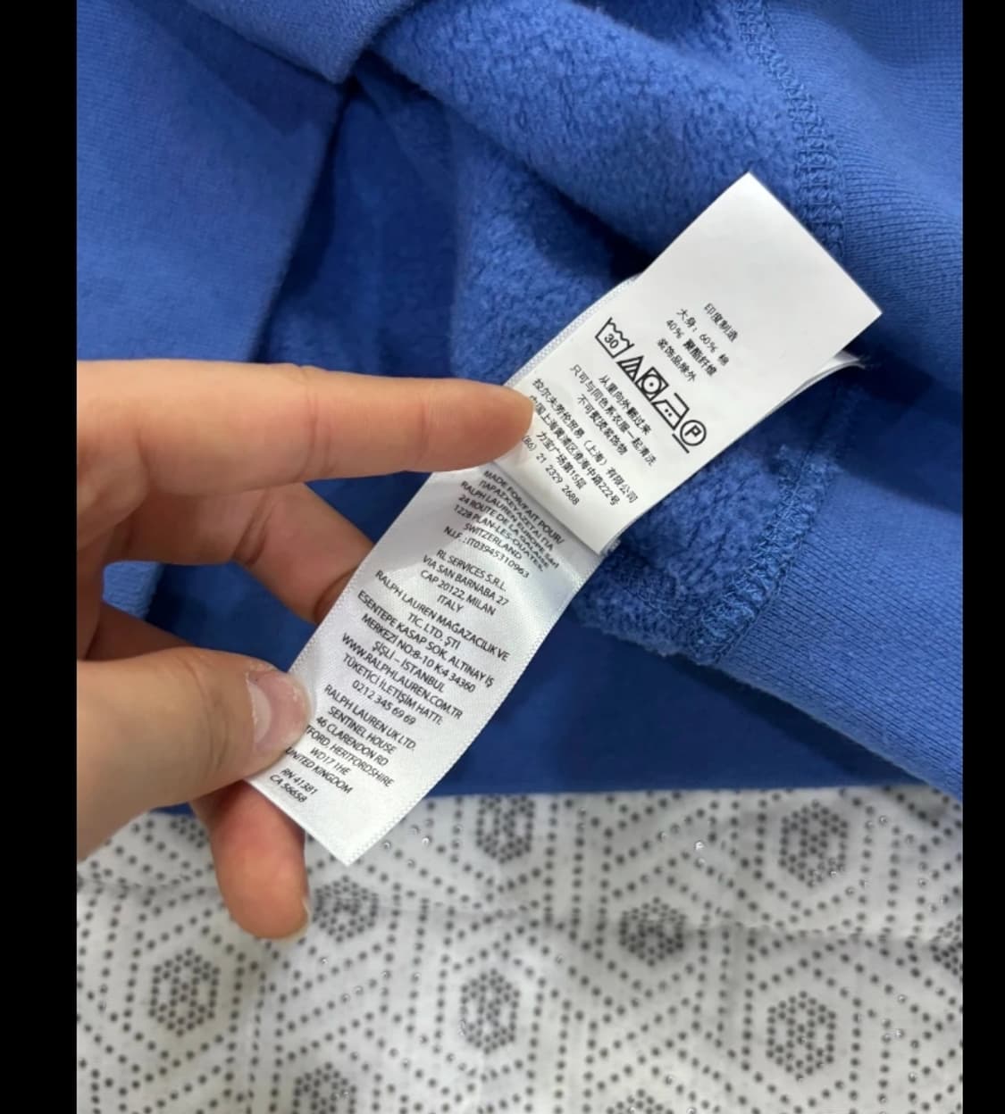 폴로 랄프로렌 맨투맨 남90 여66 신형 상품이미지8