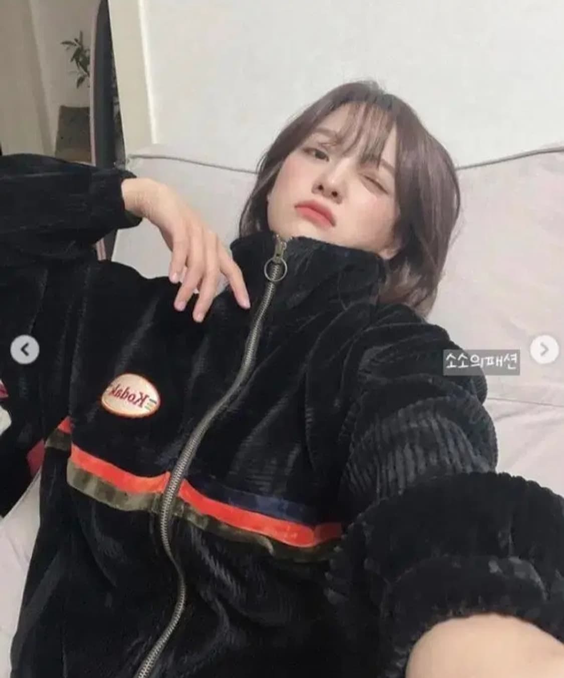 코닥(KODAK)씨네코닥 벨벳 코듀로이 집업 상품이미지1
