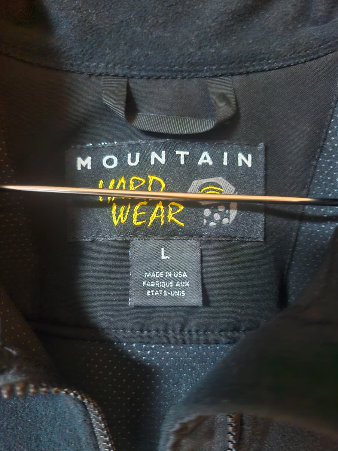 마운틴하드웨어 USA 블랙 고어텍스 후리스 자켓 L 상품이미지5