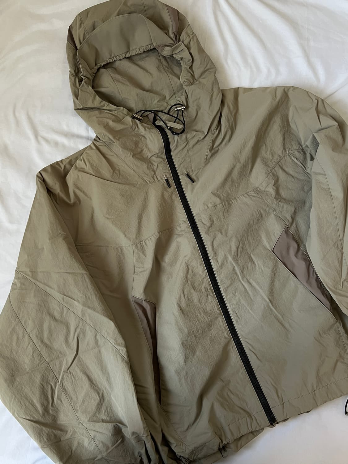 [M] 인사일런스 콘트라스트 패널 테크 자켓 상품이미지5