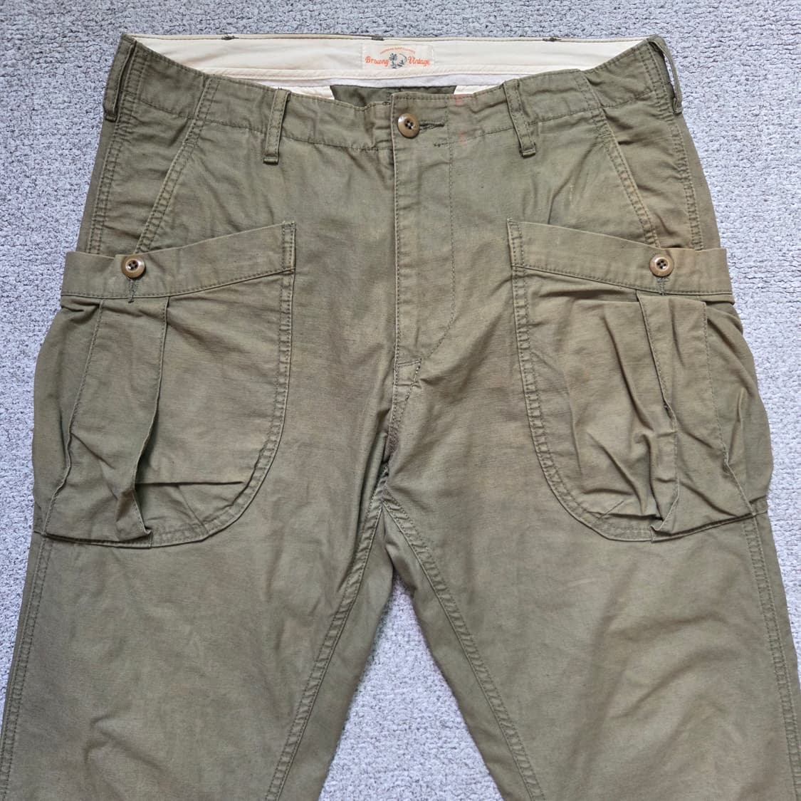 Browny Vintage Japan 카고 팬츠 32 상품이미지2