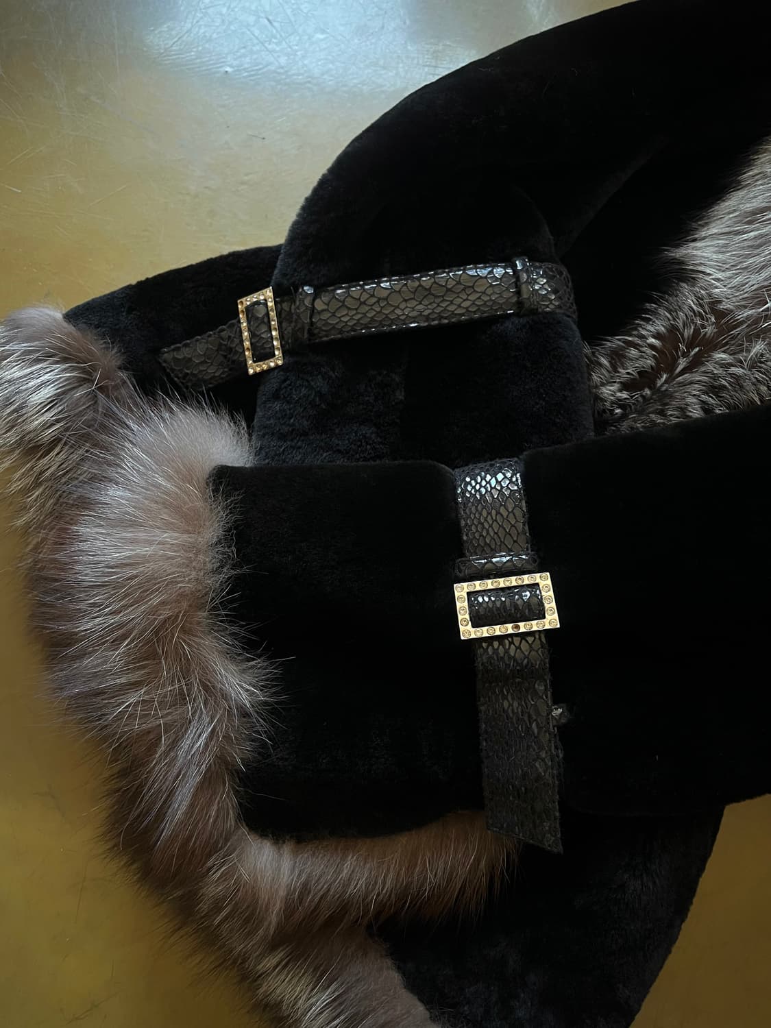 90s Bernini Italian Beaver & Fox Fur JK 상품이미지6