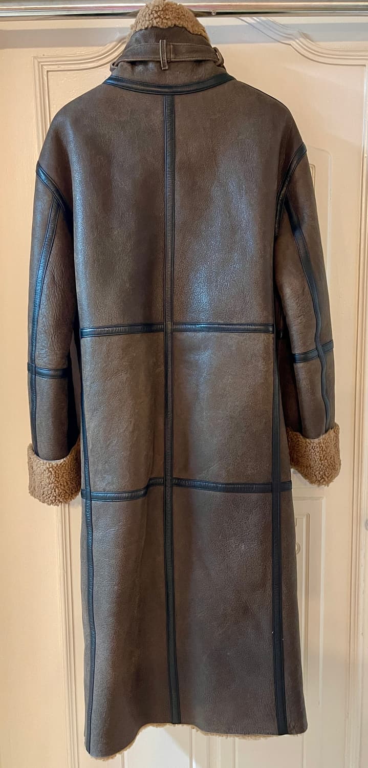 ✨리얼 램스킨 롱 무스탕 (전체 양털 안감) 상품이미지2