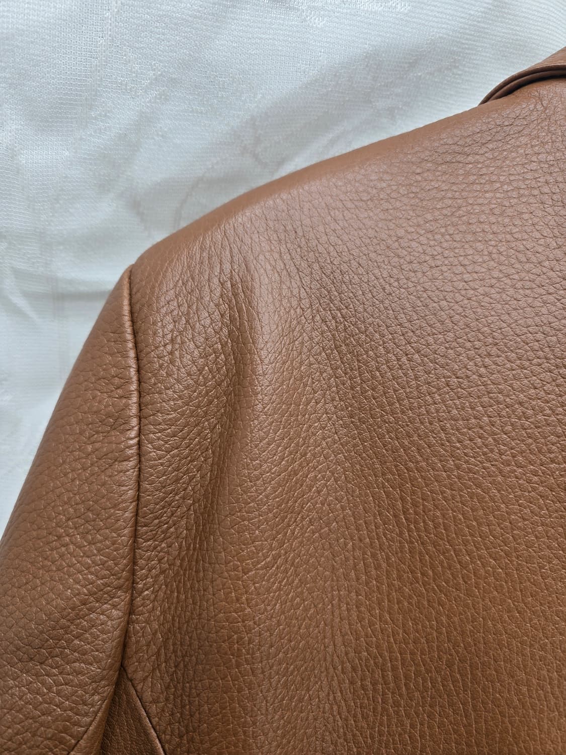 레쥬르 브라운 양가죽 레더 코트 66 (55) 상품이미지9