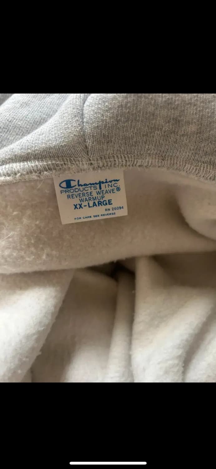 챔피온 리버스위브 후드집업 xxl 상품이미지4