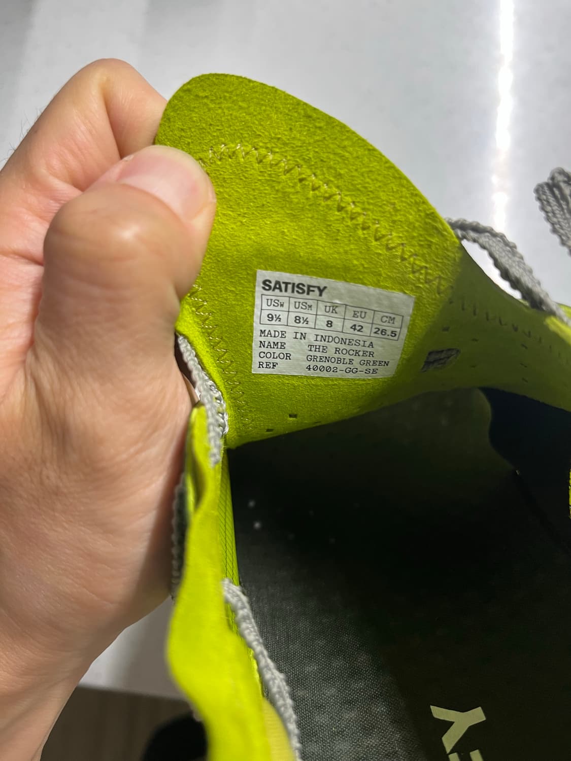 새티스파이 더라커 그린 265mm 상품이미지4