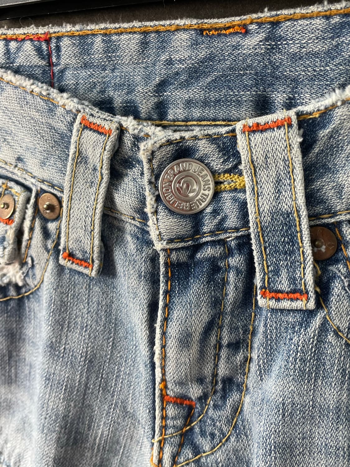 트루릴리전 조이 디트로이트 데미지 부츠컷 데님 팬츠 청바지 24 상품이미지7