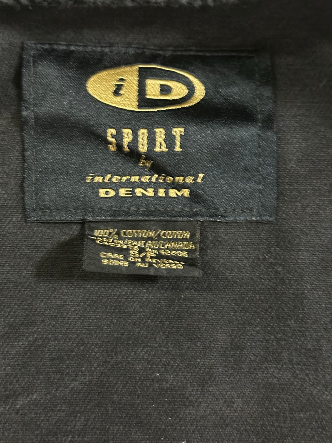 90s iD Sport CHCA 25주년 기념 레이싱 데님자켓 상품이미지5