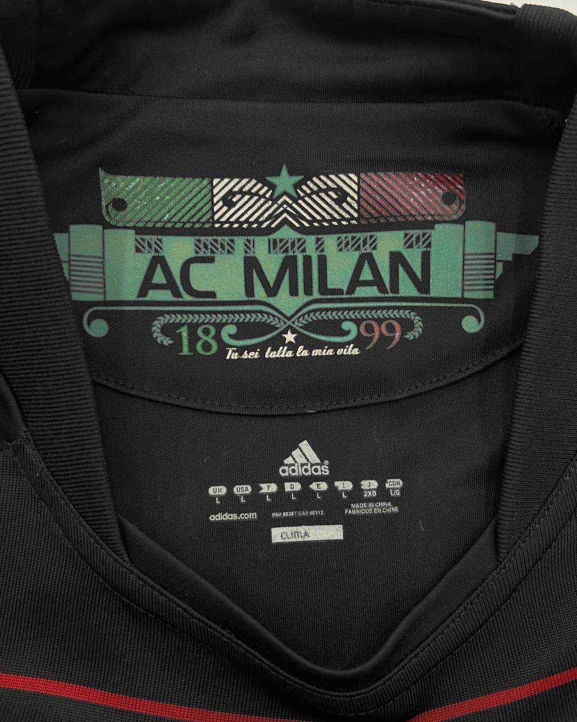 아디다스 10-11 AC밀란 써드 리그킷 호나우지뉴 상품이미지8