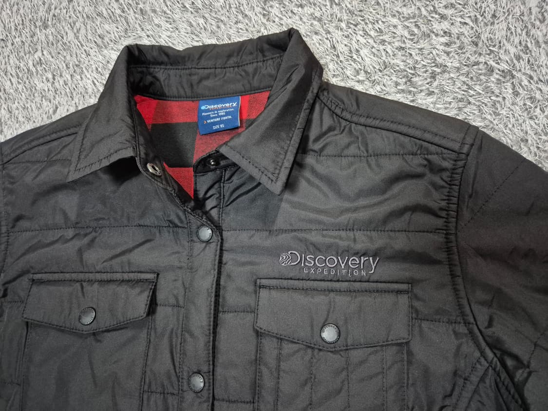 디스커버리 여성 경량 패딩 셔츠자켓 95 상품이미지2