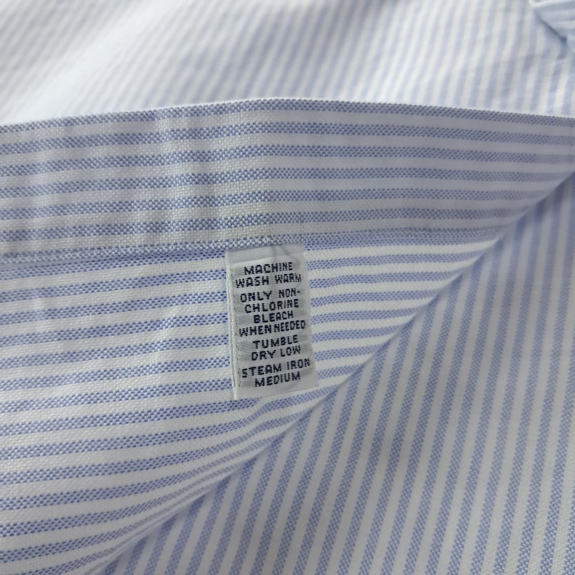 CK487 2XL 폴로 00s 클래식블루 스트라이프 반팔 셔츠 남방 상품이미지5