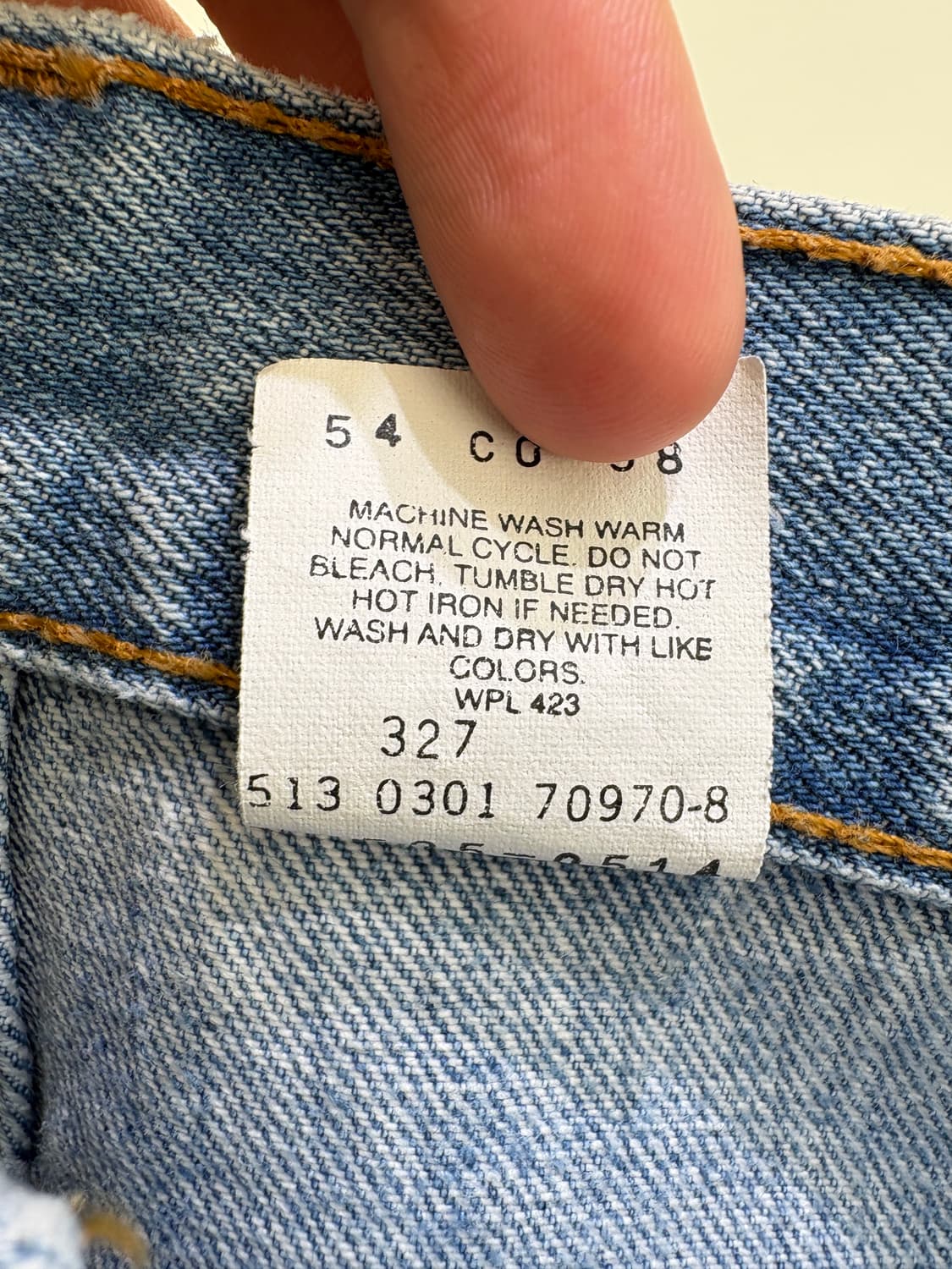 00's LEVIS 505 (Made in USA) 데님팬츠 상품이미지8