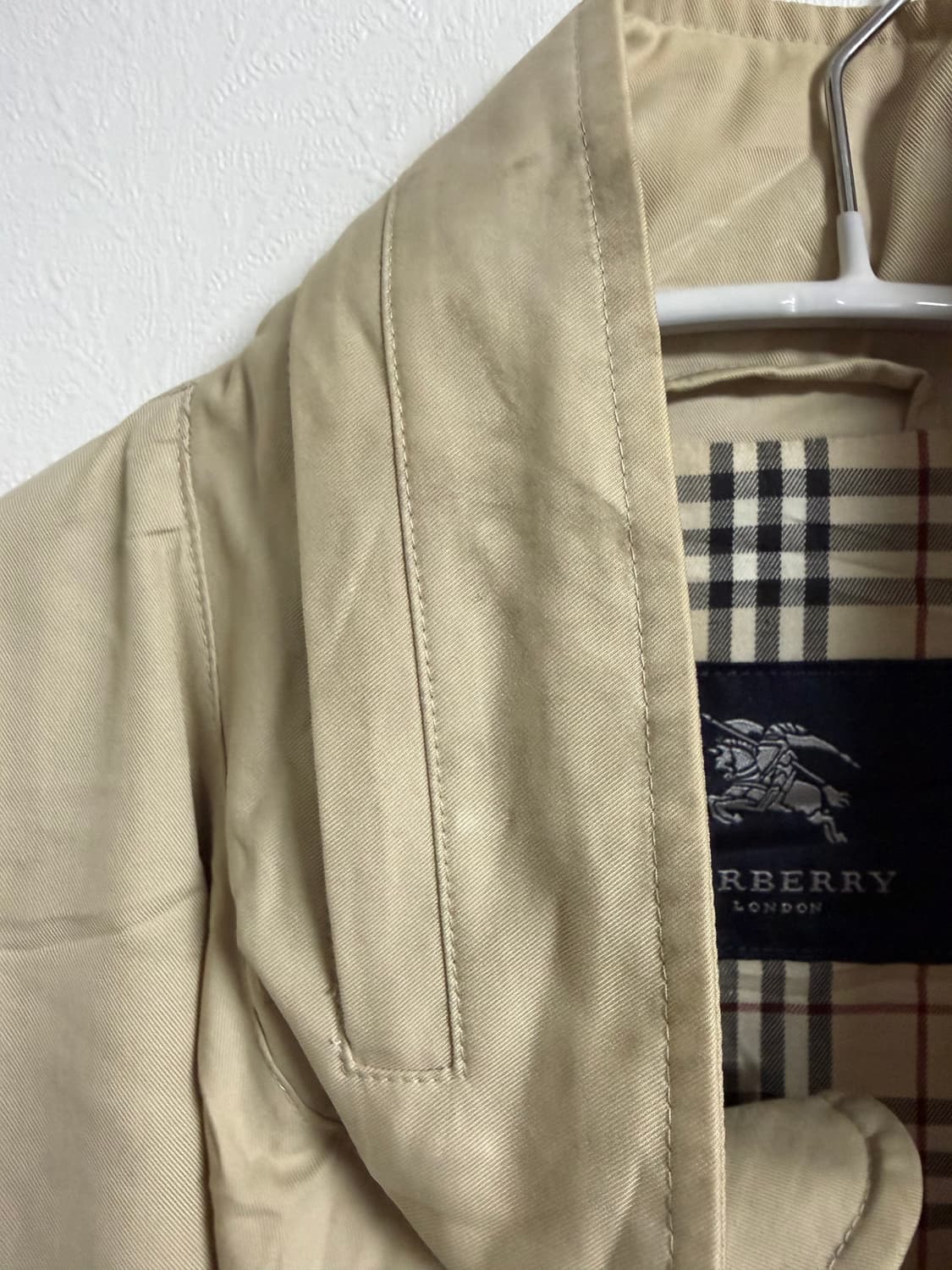 버버리 하이넥 필드 자켓 상품이미지8