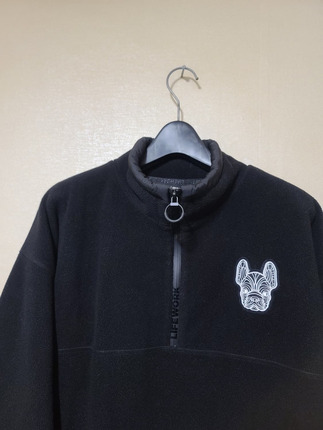 라이프워크 반집업 후리스 상품이미지2