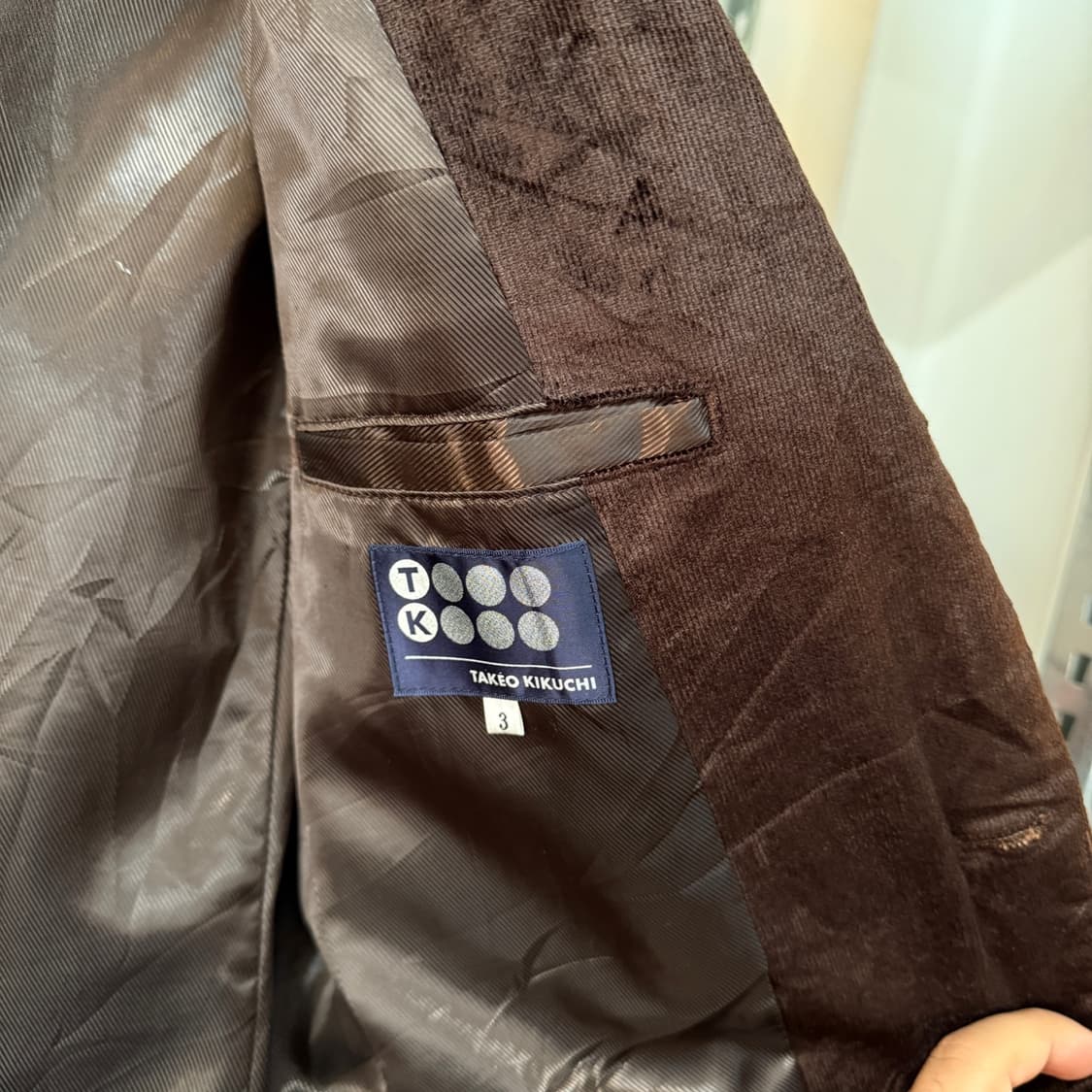 TK.타케오키쿠치  레이온혼방 드레시 자켓 상품이미지5