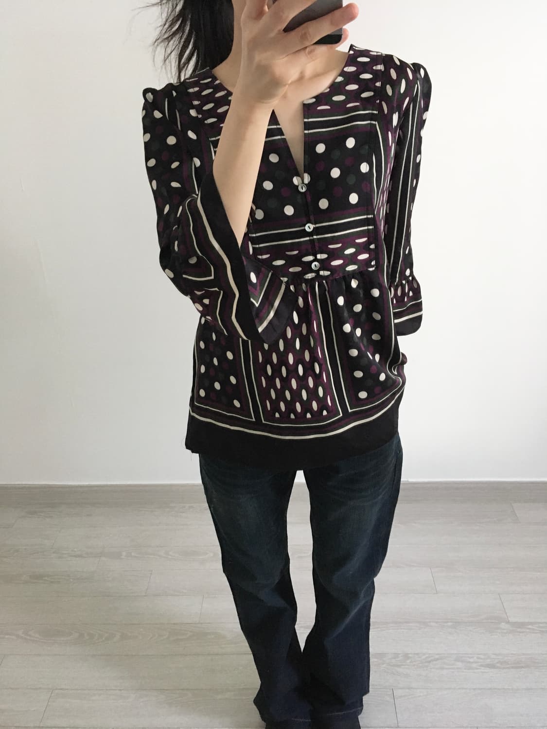 dai dai pattern blouse 상품이미지8